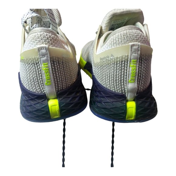 Reebok Cross Fit Nano W Size 9.5 Puddy/Grey ,Yellow And Green - Picture 5 of 8